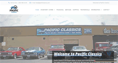 Desktop Screenshot of pacificclassics.com